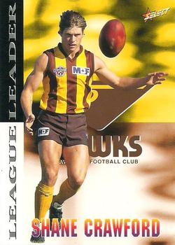 1996 Select AFL #382 Shane Crawford Front